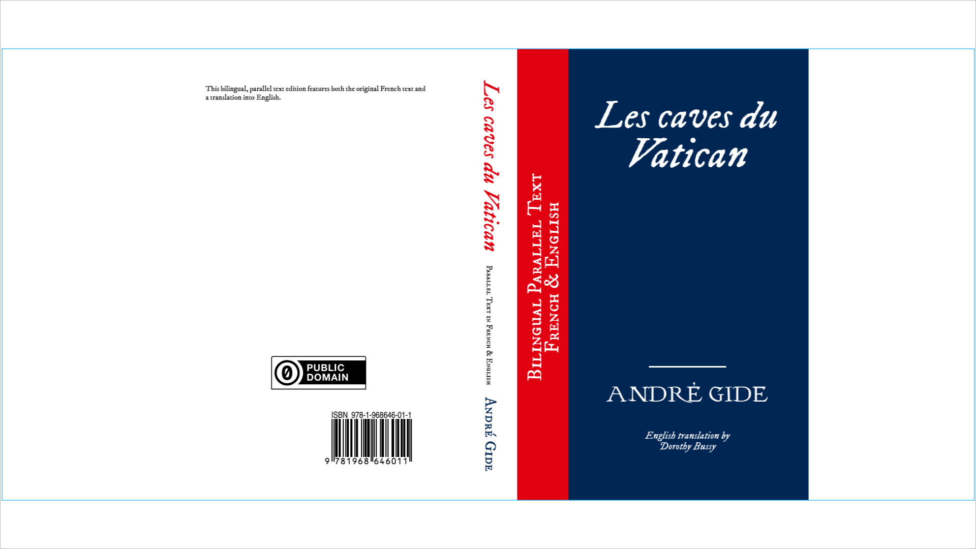 Capa com linhas de sangramento